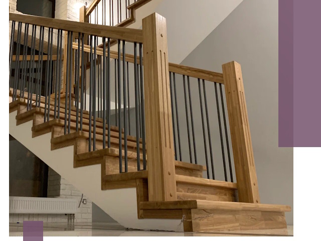 Реставрация деревянных и металлических лестниц в Луховицах