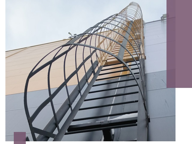 Изготовление и монтаж пожарных лестниц в Луховицах профессионально