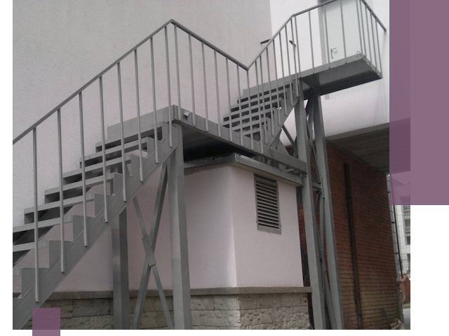 Монтаж пожарных лестниц под ключ в Луховицах с гарантией качества