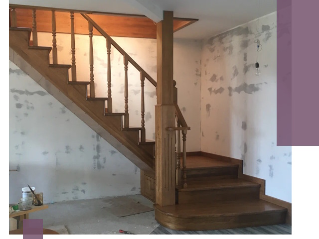 Ремонт деревянных лестниц в Луховицах: быстро и качественно