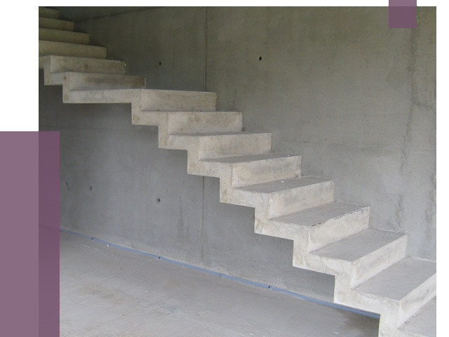 Бетонные лестницы в Луховицах от 19138 руб. под ключ | ПРОЛЁТ-Лхв