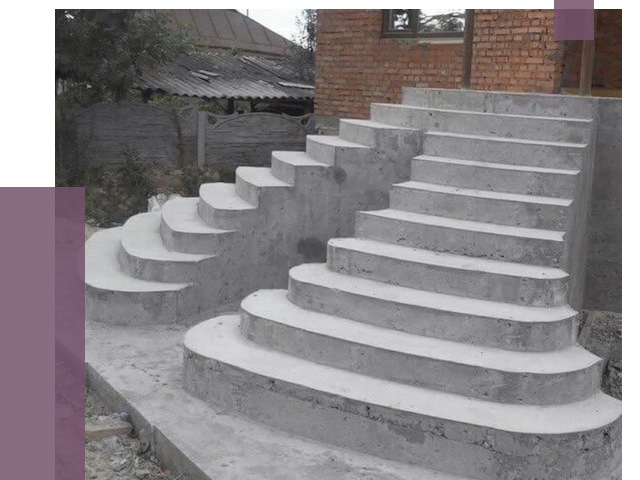 Монтаж бетонных лестниц в Луховицах от 4345 руб. 