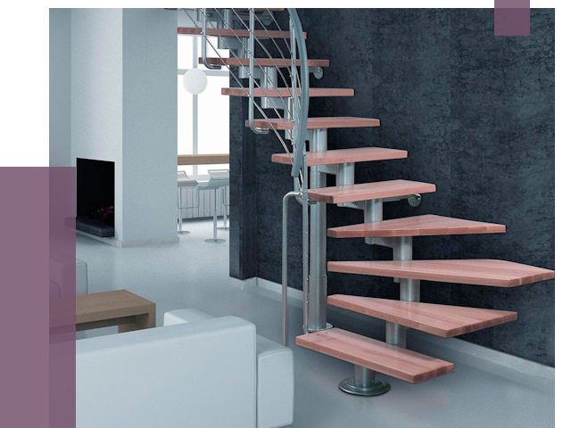 Модульные лестницы в Луховицах от 17069 руб. — купить в ПРОЛЁТ-Лхв