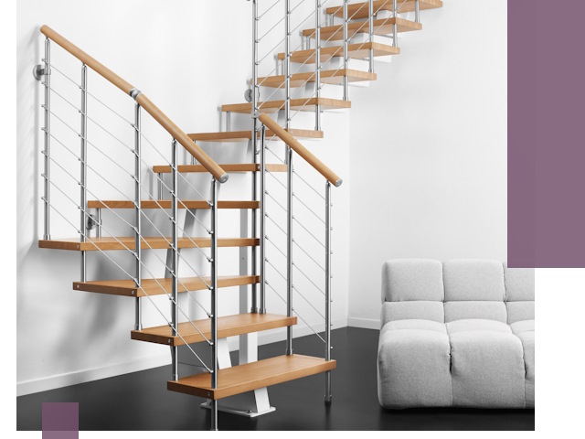 Модульные лестницы под ключ в Луховицах — монтаж и изготовление