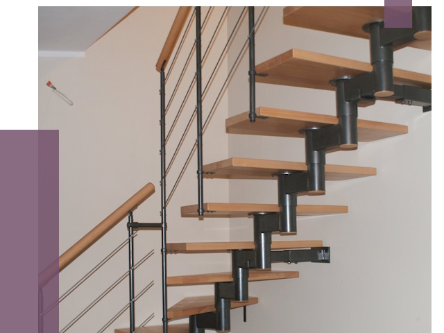 Изготовление модульных лестниц в Луховицах от 11638 руб. 