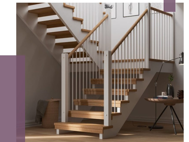 Маршевые лестницы в Луховицах от 38535 руб. — монтаж | ПРОЛЁТ-Лхв