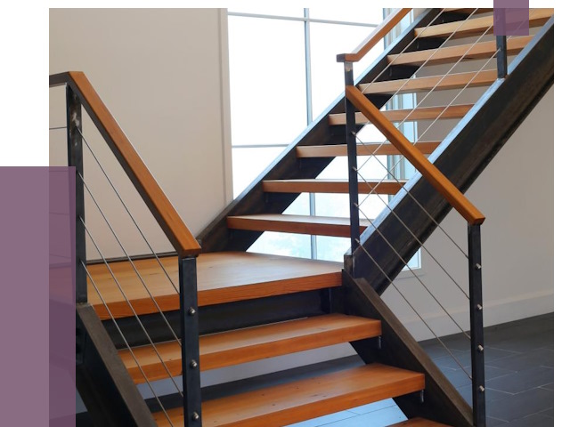 Изготовление лестниц на металлокаркасе в Луховицах от 19138 руб. | ПРОЛЁТ-Лхв