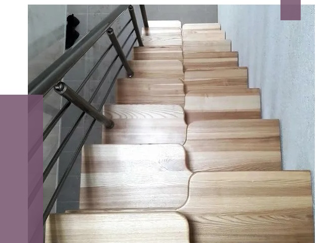 Лестницы гусиный шаг в Луховицах от 13190 руб. под ключ | ПРОЛЁТ-Лхв