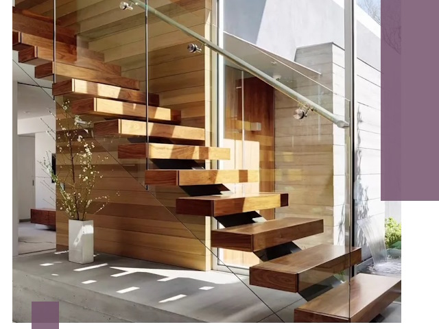 Современные лестницы на заказ в Луховицах — изготовление и монтаж