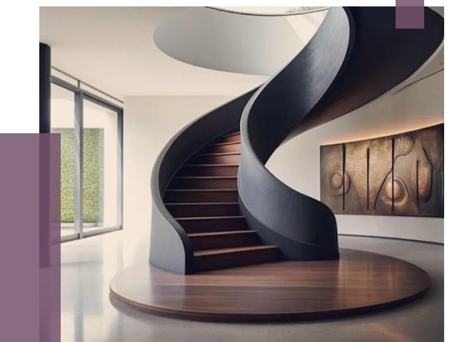 Элитные лестницы под заказ в Луховицах от 191383 руб. — ПРОЛЁТ-Лхв