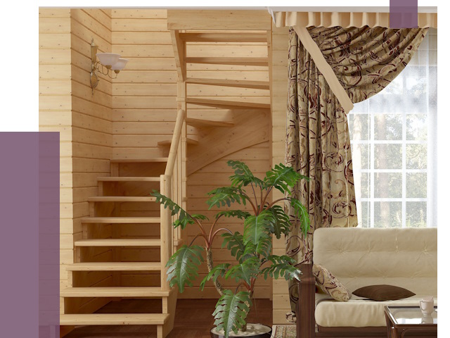 Лестницы для дачи в Луховицах от 76812 руб.  | ПРОЛЁТ-Лхв