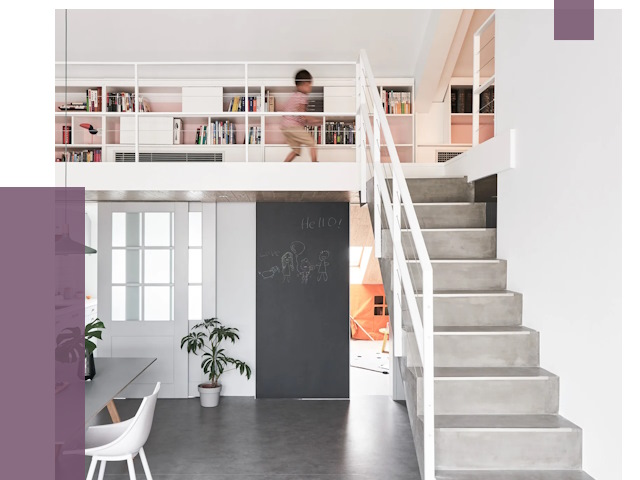 Лестницы для двухуровневой квартиры в Луховицах от 178451 руб. | ПРОЛЁТ-Лхв