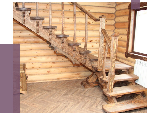 Лестницы в баню в Луховицах от 19345 руб. — изготовление | ПРОЛЁТ-Лхв