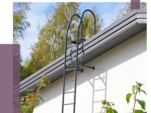 Лестницы на крышу в Луховицах от 19345 руб. — монтаж и монтаж ПРОЛЁТ-Лхв