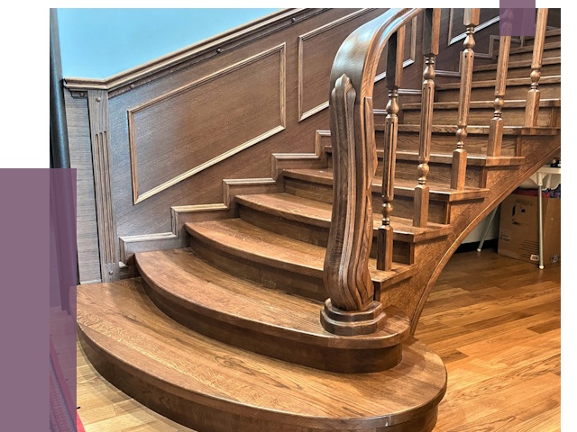 Дубовые лестницы под ключ в Луховицах от 178451 руб. — ПРОЛЁТ-Лхв