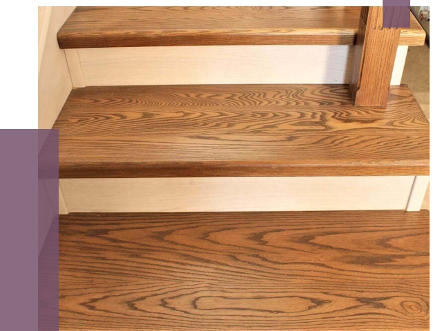 Буковые лестницы под ключ в Луховицах от 12673 руб.