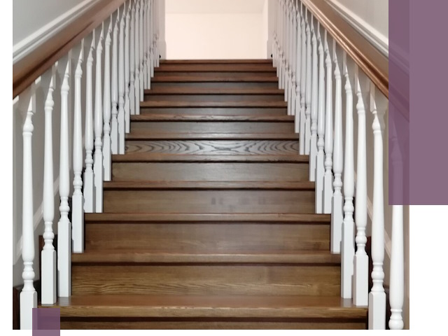 Лестницы из ясеня на заказ в Луховицах — изготовление и монтаж