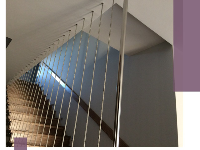 Тросовые перила под ключ в Луховицах — производство и монтаж