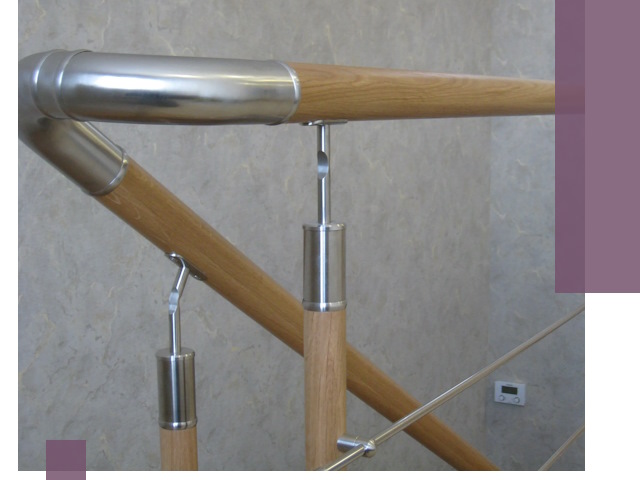 Комбинированные перила на заказ в Луховицах — монтаж и производство