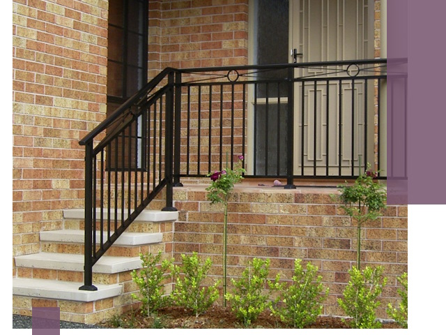 Уличные перила из металла под ключ в Луховицах