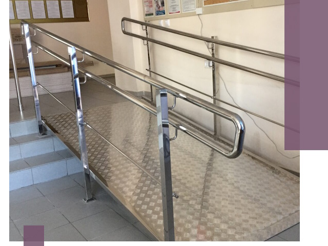 Перила для инвалидов в Луховицах — надежные поручни и ограждения