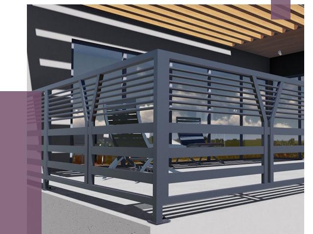 Изготовление балконных ограждений в Луховицах от 10862 руб. | ПРОЛЁТ-Лхв