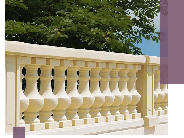 Установка балюстрады в Луховицах: изготовление и монтаж под ключ