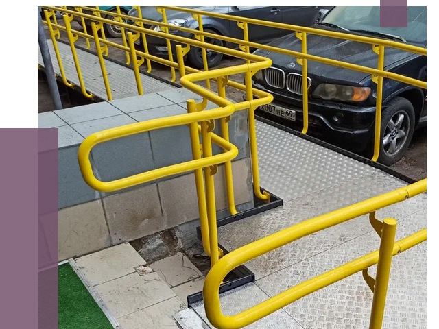 Изготовление пандусов в Луховицах от 15000 руб. на заказ | ПРОЛЁТ-Лхв