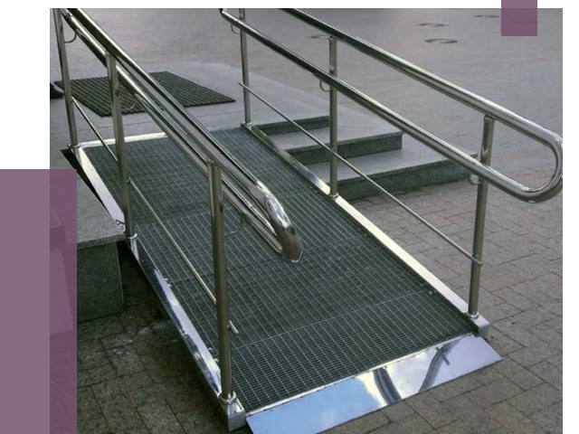 Монтаж пандусов для инвалидов в Луховицах от 8710 руб. под ключ | ПРОЛЁТ-Лхв