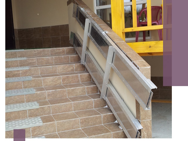 Откидные пандусы под ключ в Луховицах — монтаж и демонтаж