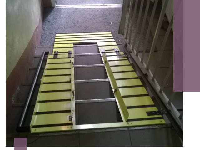 Профессиональный монтаж пандуса в подъезд в Луховицах