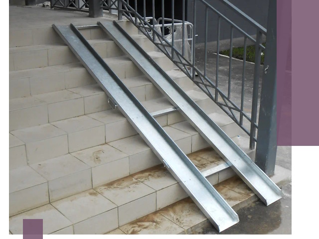 Пандусы для детских колясок в Луховицах: изготовление и монтаж