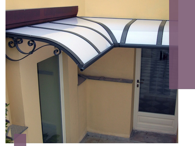 Монтаж козырьков любой сложности в Луховицах под ключ