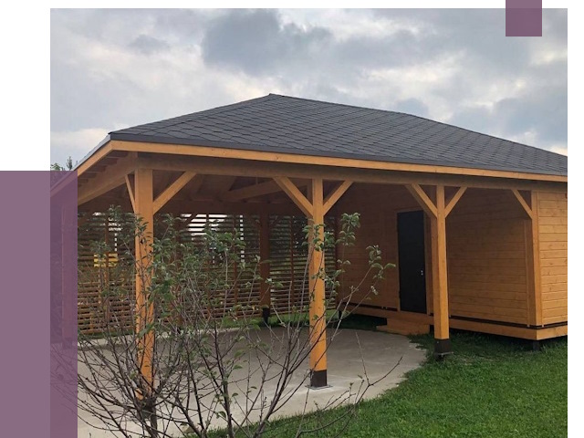 Навесы под ключ в Луховицах от 48880 руб.  | ПРОЛЁТ-Лхв