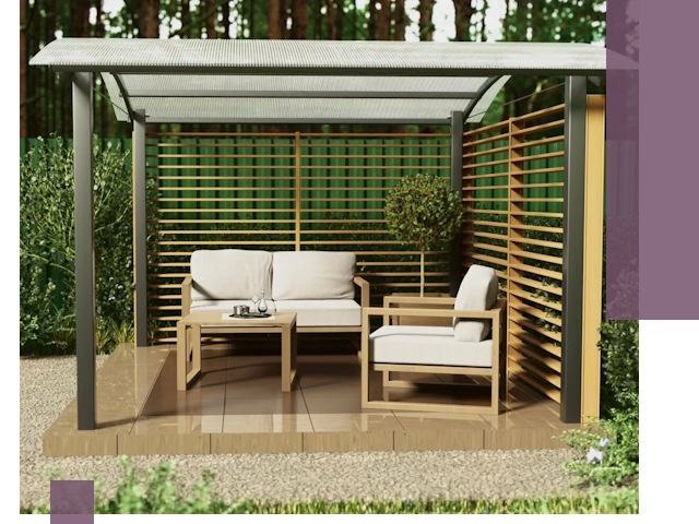 Навесы для дачи в Луховицах: изготовление, монтаж и демонтаж