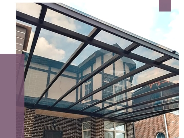 Навесы из поликарбоната в Луховицах от 8710 руб. под ключ — ПРОЛЁТ-Лхв