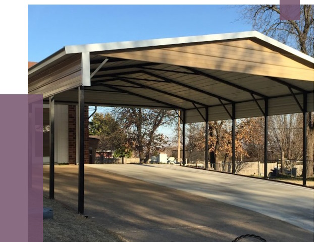 Двускатные навесы в Луховицах от 8121 руб.  | ПРОЛЁТ-Лхв