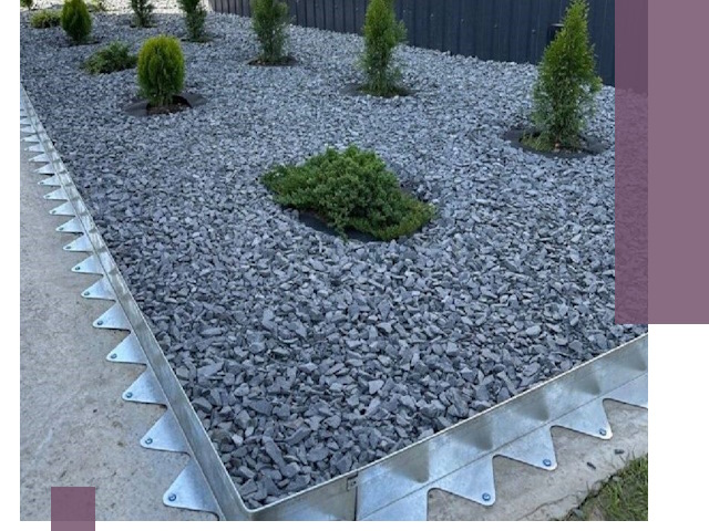 Оцинкованные металлические бордюры под заказ в Луховицах