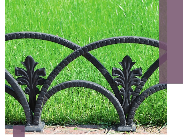 Декоративные металлические бордюры под ключ в Луховицах