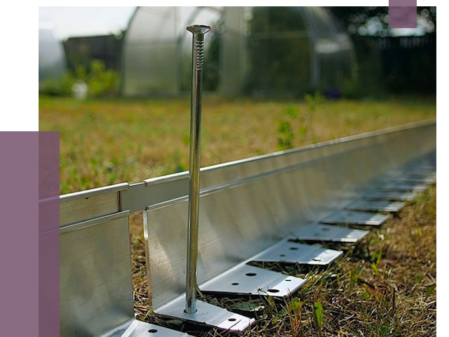 Металлические бордюры для газона в Луховицах от 4345 руб. | ПРОЛЁТ-Лхв