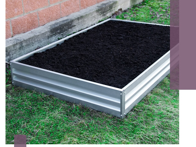 Металлические бордюры для грядок в Луховицах: прочность и аккуратность