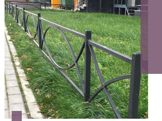 Газонные ограждения из металла в Луховицах — монтаж и продажа