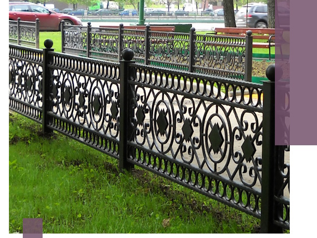 Секционные газонные ограждения под ключ в Луховицах