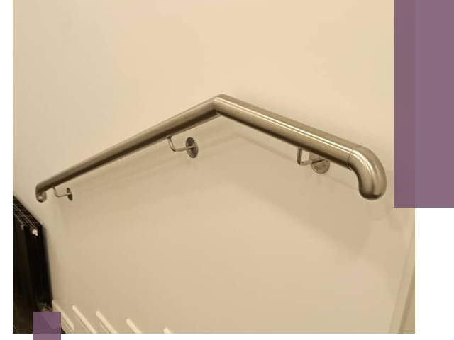 Изготовление пристенных поручней в Луховицах под ключ за сроки