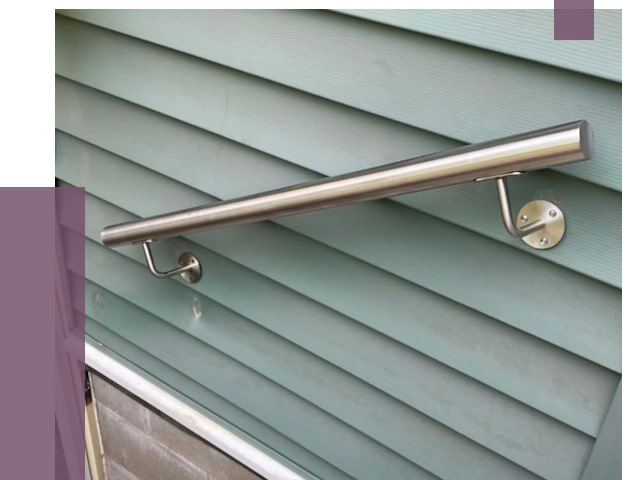 Поручни из нержавеющей стали в Луховицах от 7759 руб.  | ПРОЛЁТ-Лхв