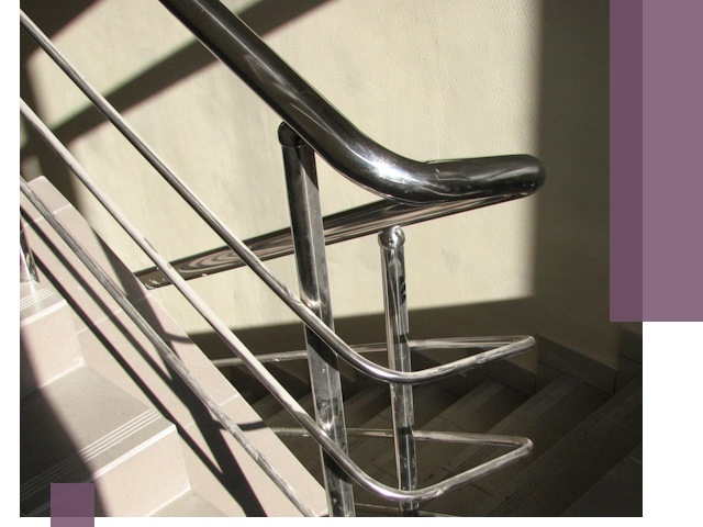 Поручни из нержавеющей стали под ключ в Луховицах